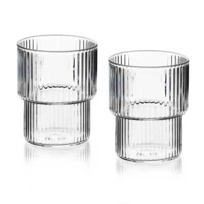 Stripes Ella - Glas (set van 4)