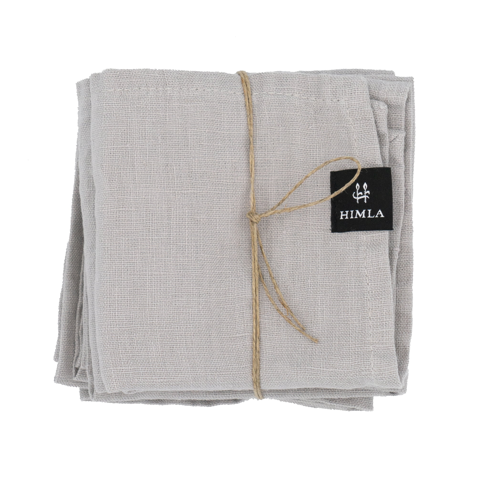 Himla Servetten Ash Licht grijs Set 4 P