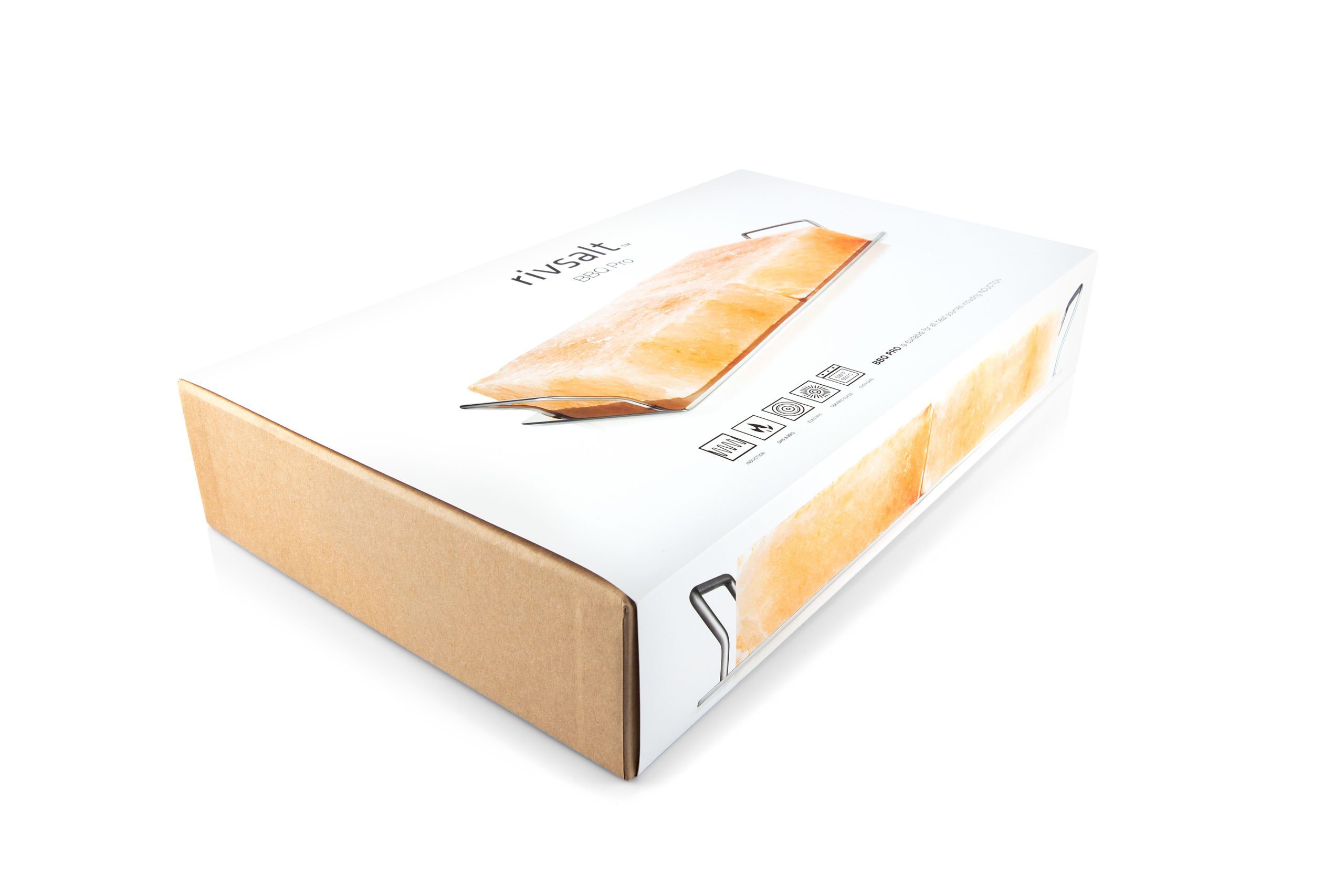 Himalaya Zout blok BBQ Pro kit // Rivsalt Himalaya Zout blok BBQ Pro kit // Rivsalt