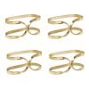 Servetring Oslo - Goud // Himla (giftpack set van 4) table things