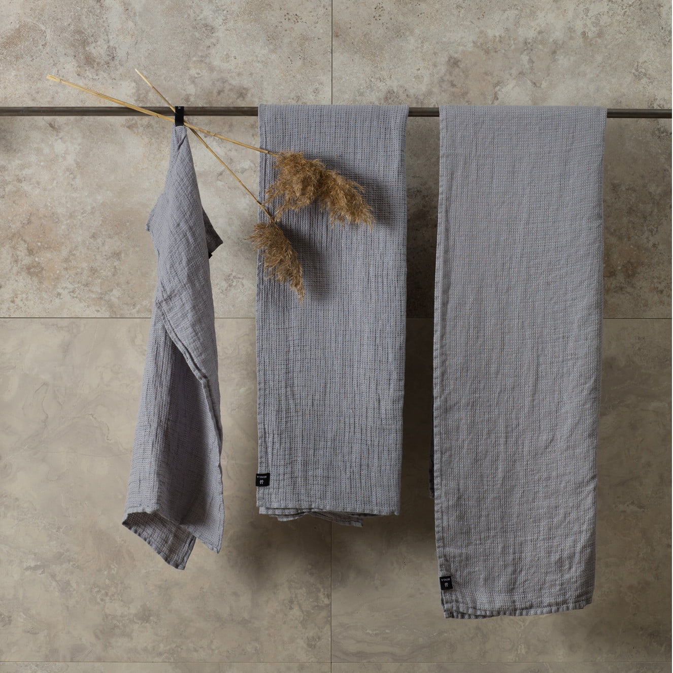 Handdoek - Grijs // Himla Handdoek - Grijs // Himla