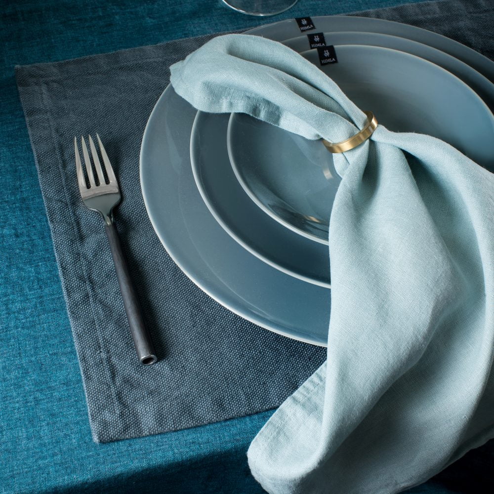 Placemat Weekday - Lyric-Donker blauw // Himla