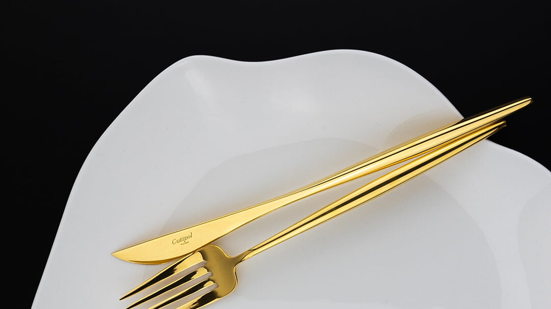 Moon - Goud - Bestekset 24-delig // Cutipol