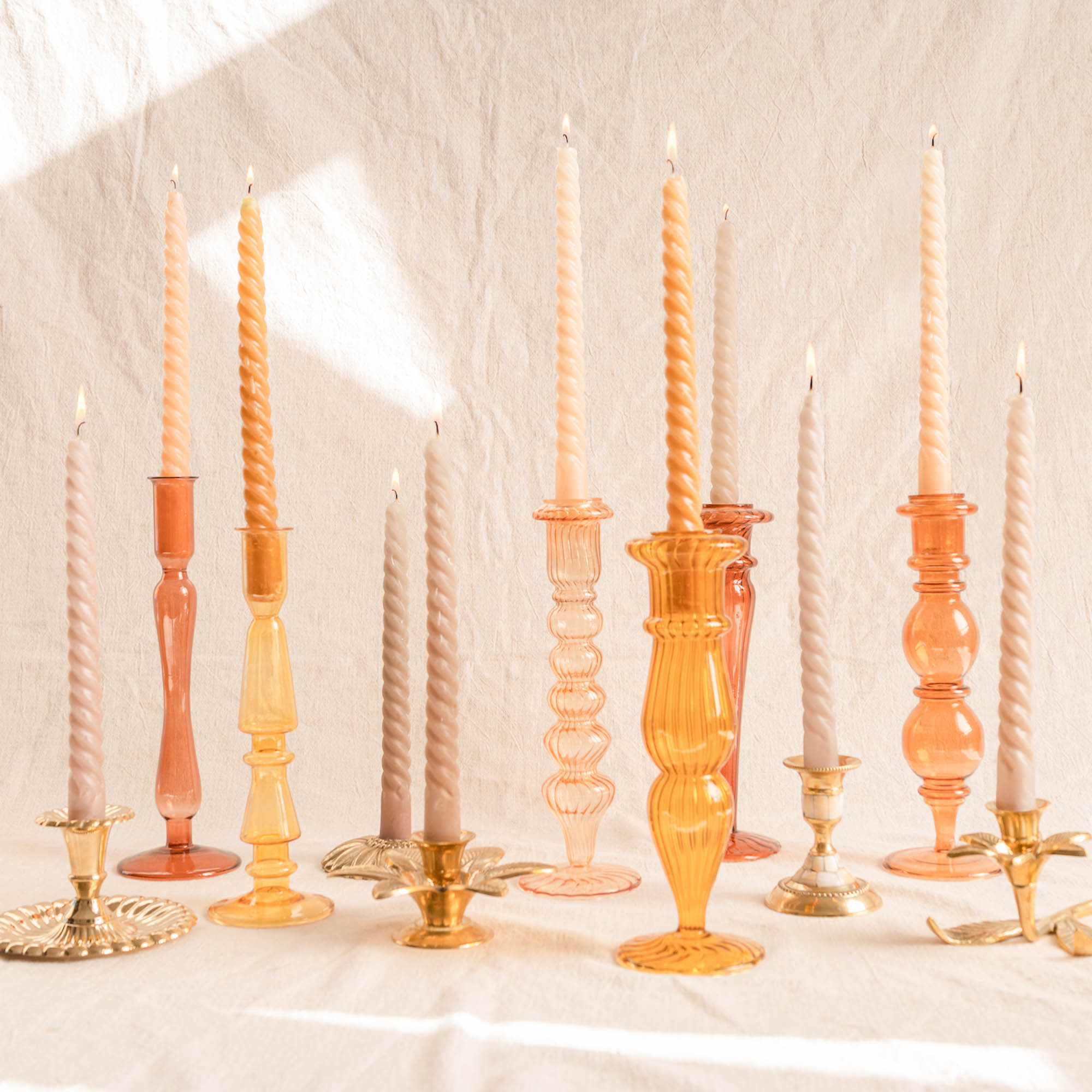 Kandelaar Classic Blush - Glas // À la Kandelaar Classic Blush - Glas // À la