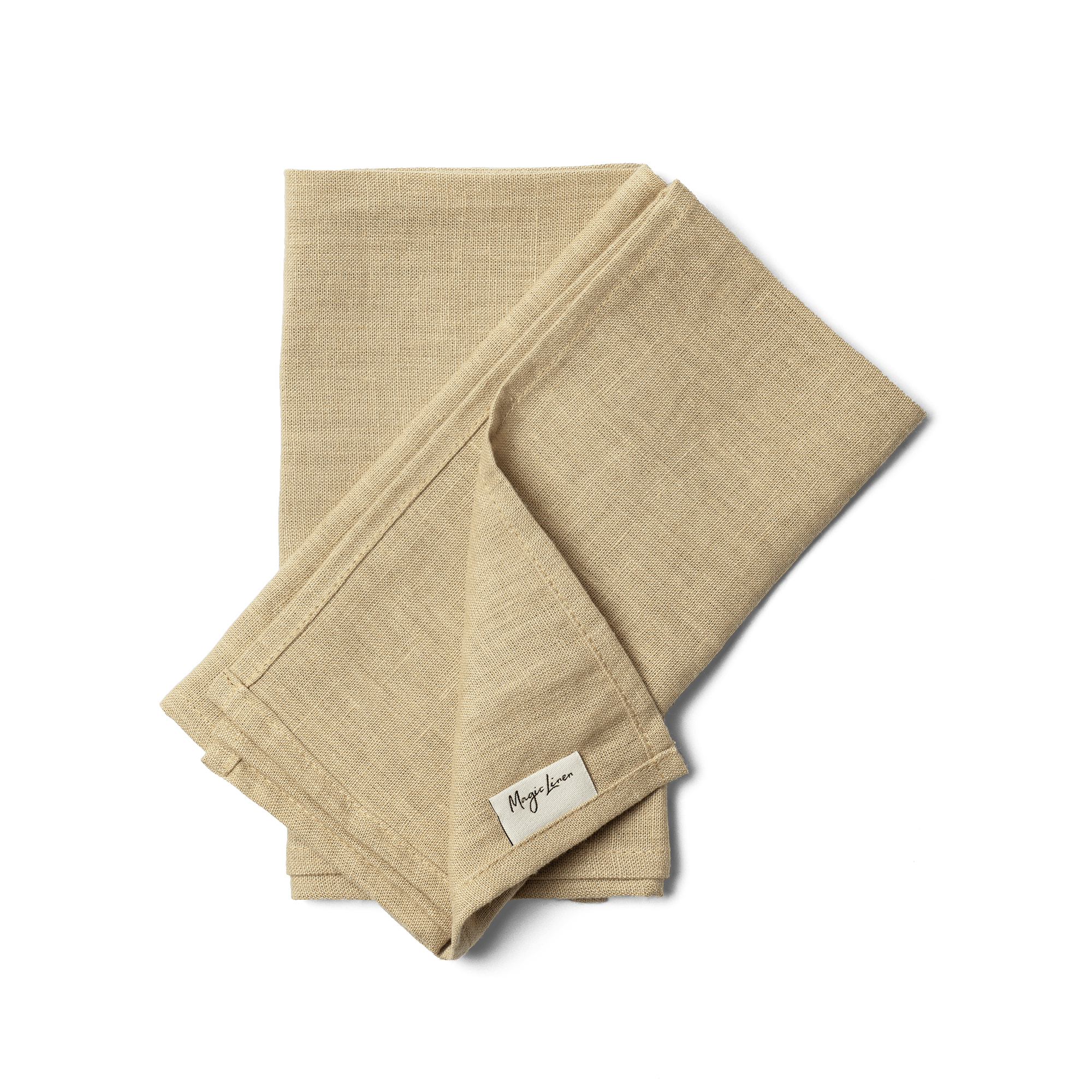 Magic Linen - Linnen servetten // Sandy beige (set van 2) Magic Linen - Linnen servetten // Sandy beige (set van 2)