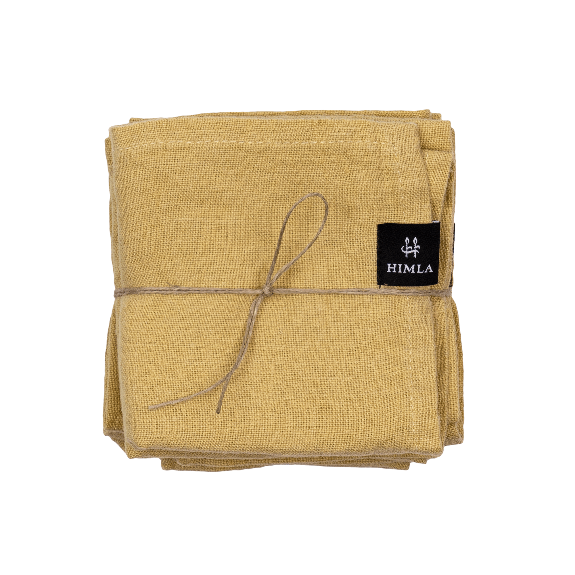 Linnen servetten - Honey-Geel // Himla (set van 4) Linnen servetten - Honey-Geel // Himla (set van 4)