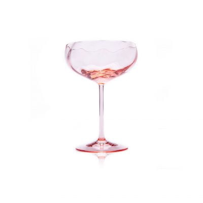 Limoux champagnecoupe - Rosa // Anna von Lipa (set van 2)
