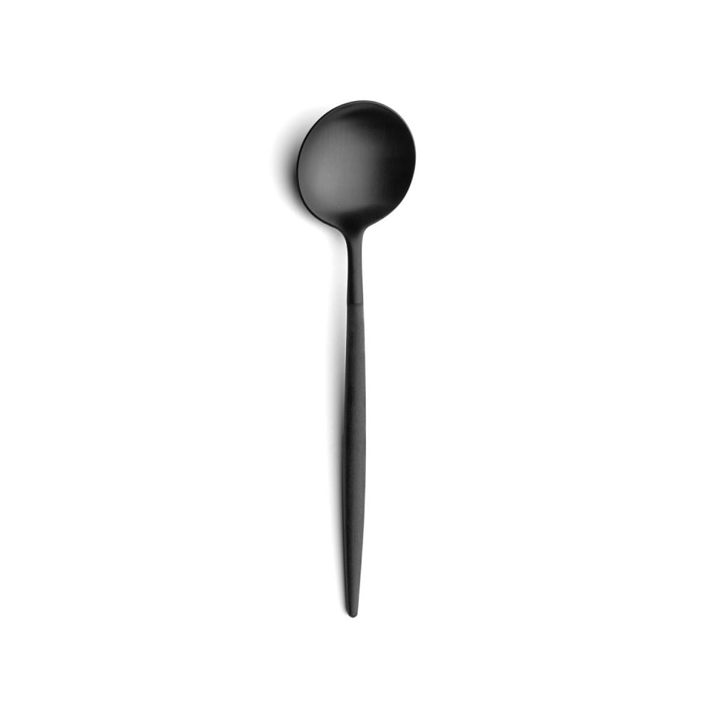 Moon - Mat Zwart - Dessertlepel // Cutipol table things