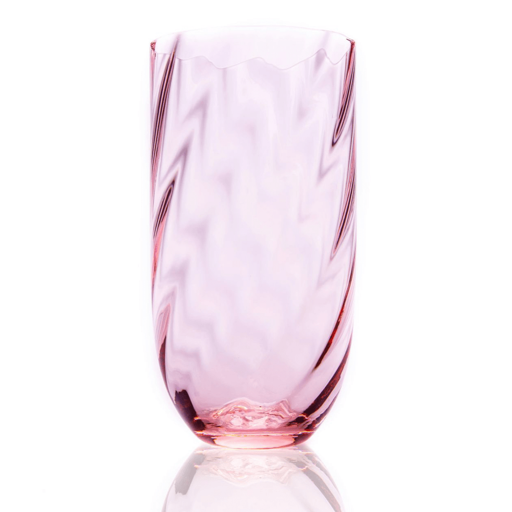 Swirl longdrinkglas - Rosa // Anna von Lipa (set van 2) table things