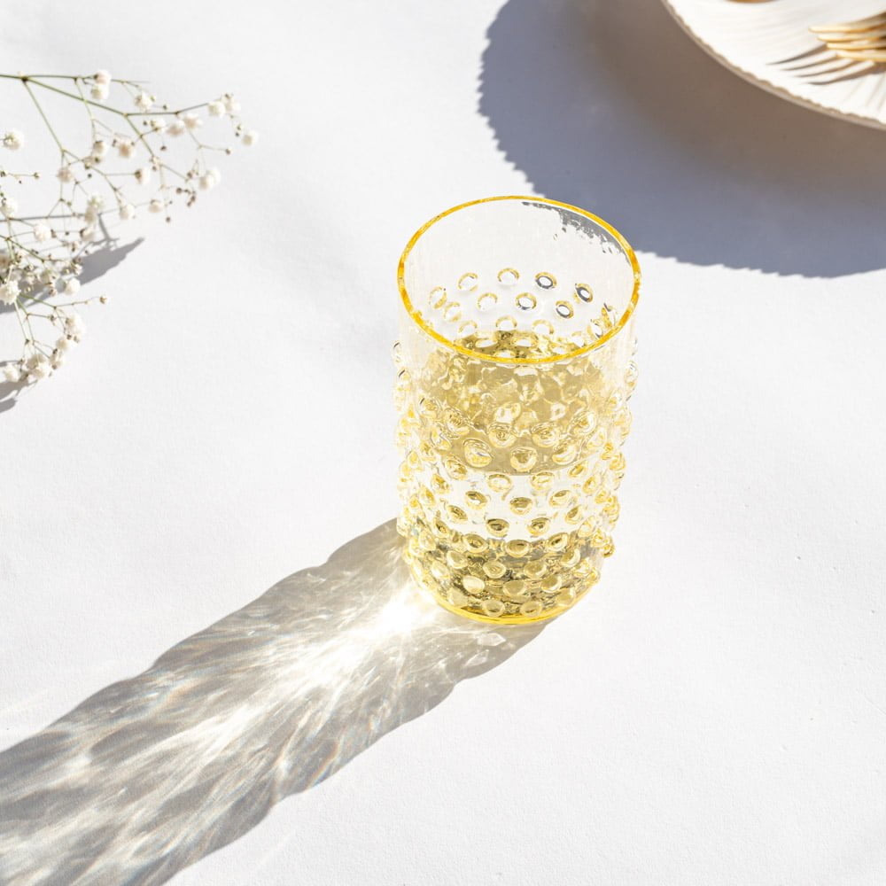 Anna von Lipa Hobnail glas Citron