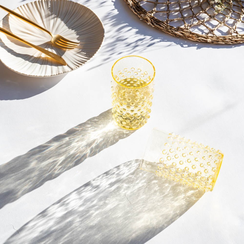 Anna von Lipa Hobnail glas Citron