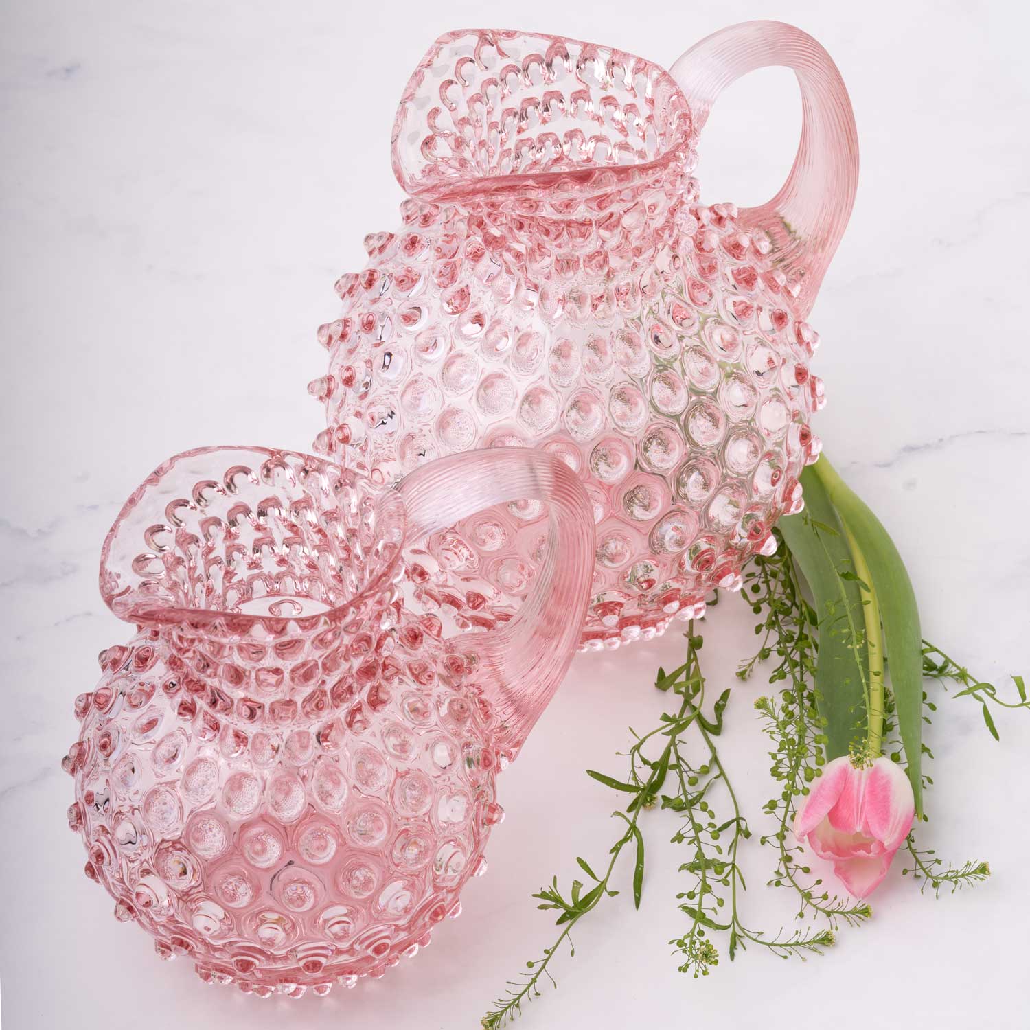 Anna-von-Lipa - Paris Hobnail - Rosa - Karaf 1l.:2l. v11