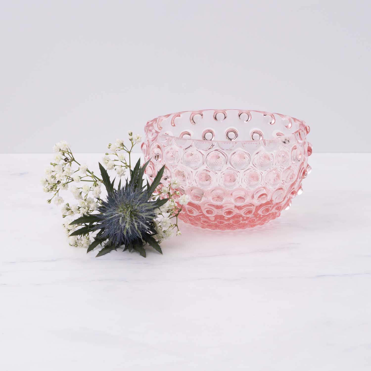Anna-von-Lipa - Paris Hobnail - Rosa - Schaal 11cm