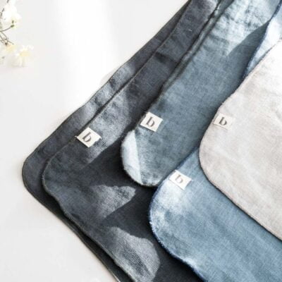 G Broste Copenhagen servetten mix blauw