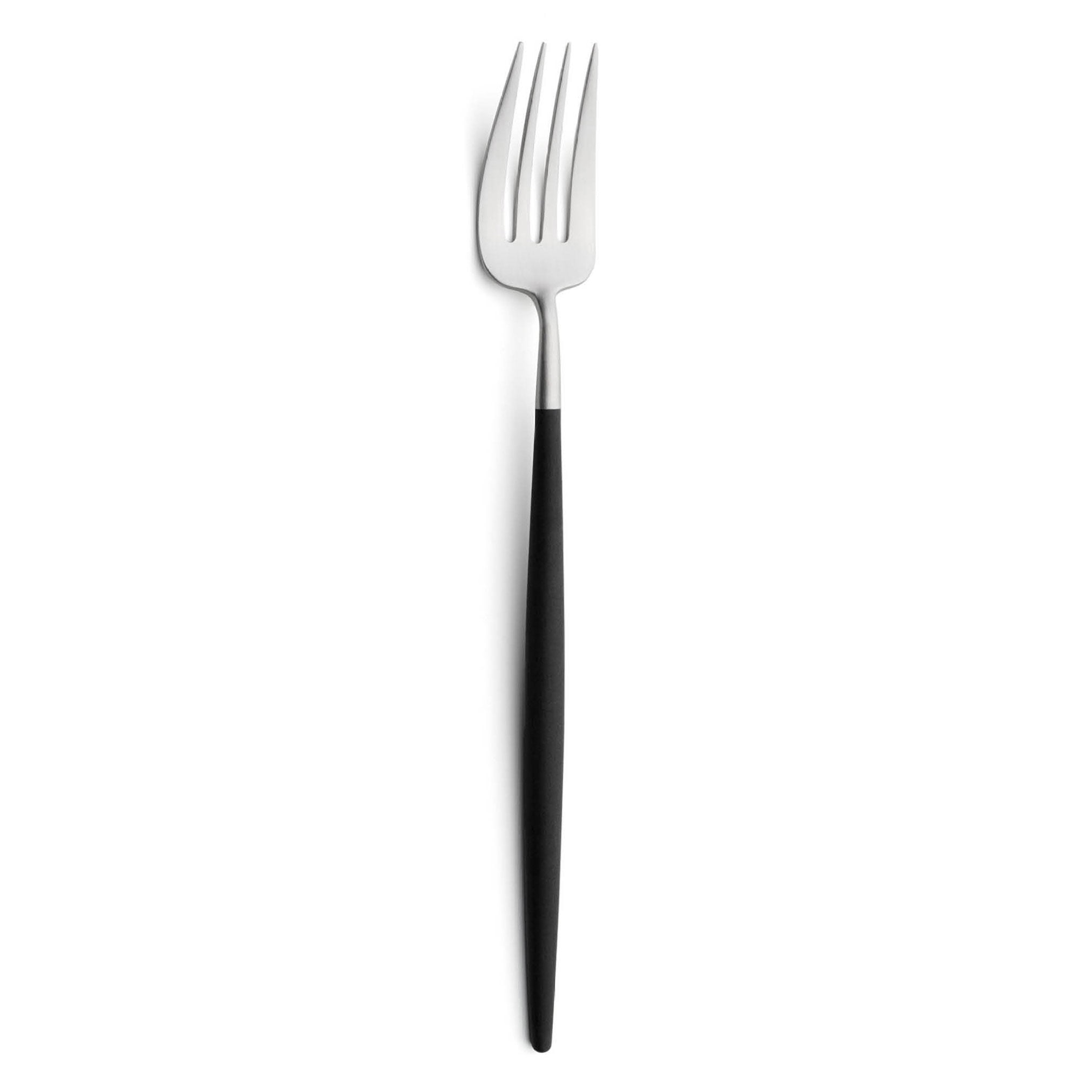 Goa - Zwart/RVS - Serveervork // Cutipol