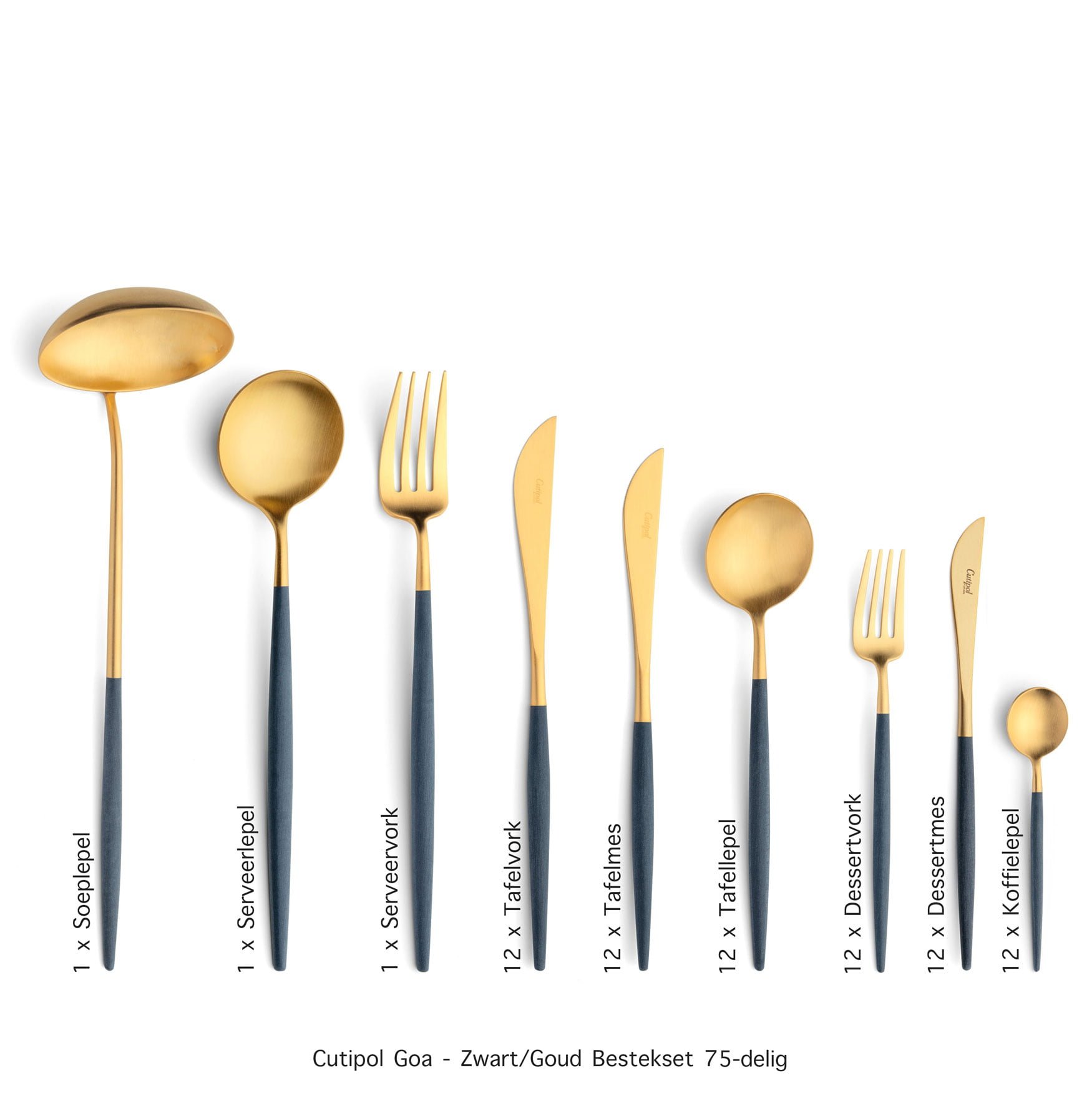Cutipol-Goa-Blue-Gold-blauw goud bestekset75-deligZT Cutipol-Goa-Blue-Gold-blauw goud bestekset75-deligZT