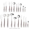 Cutipol-Goa-Brown-130-delig-bestekset Table Things
