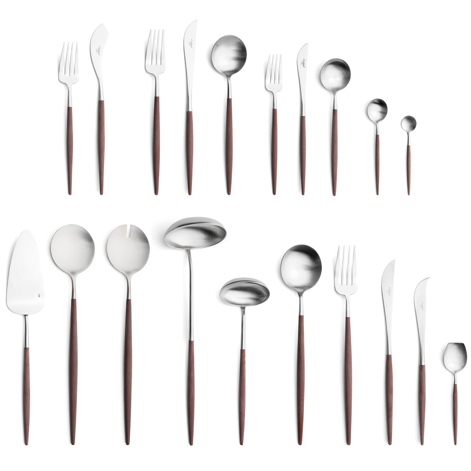 Cutipol-Goa-Brown-130-delig-bestekset Table Things