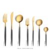 Cutipol-Goa-Grey grijs goud-Gold-42delig-ZT