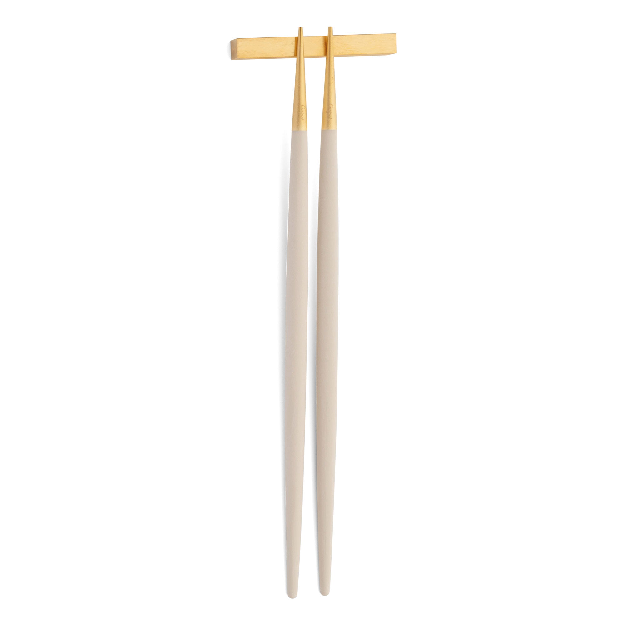 Goa - Ivoor/Goud - Chopsticks set // Cutipol