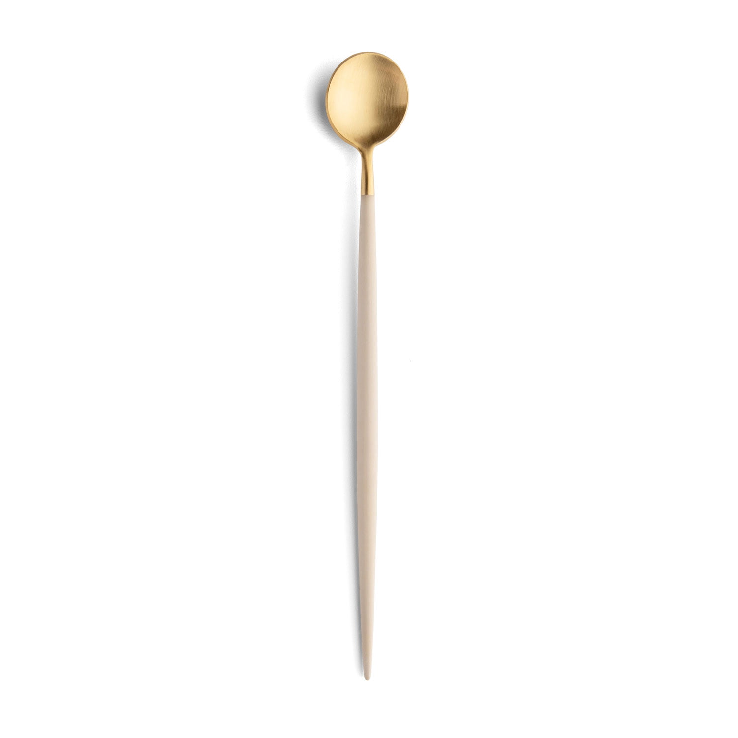 Goa - Ivoor/Goud - Longdrinklepel // Cutipol