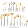 Cutipol-Goa-Ivory-Gold-130-delig bestekset Table Things
