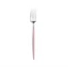 Goa - Roze/RVS - Dessertvork // Cutipol