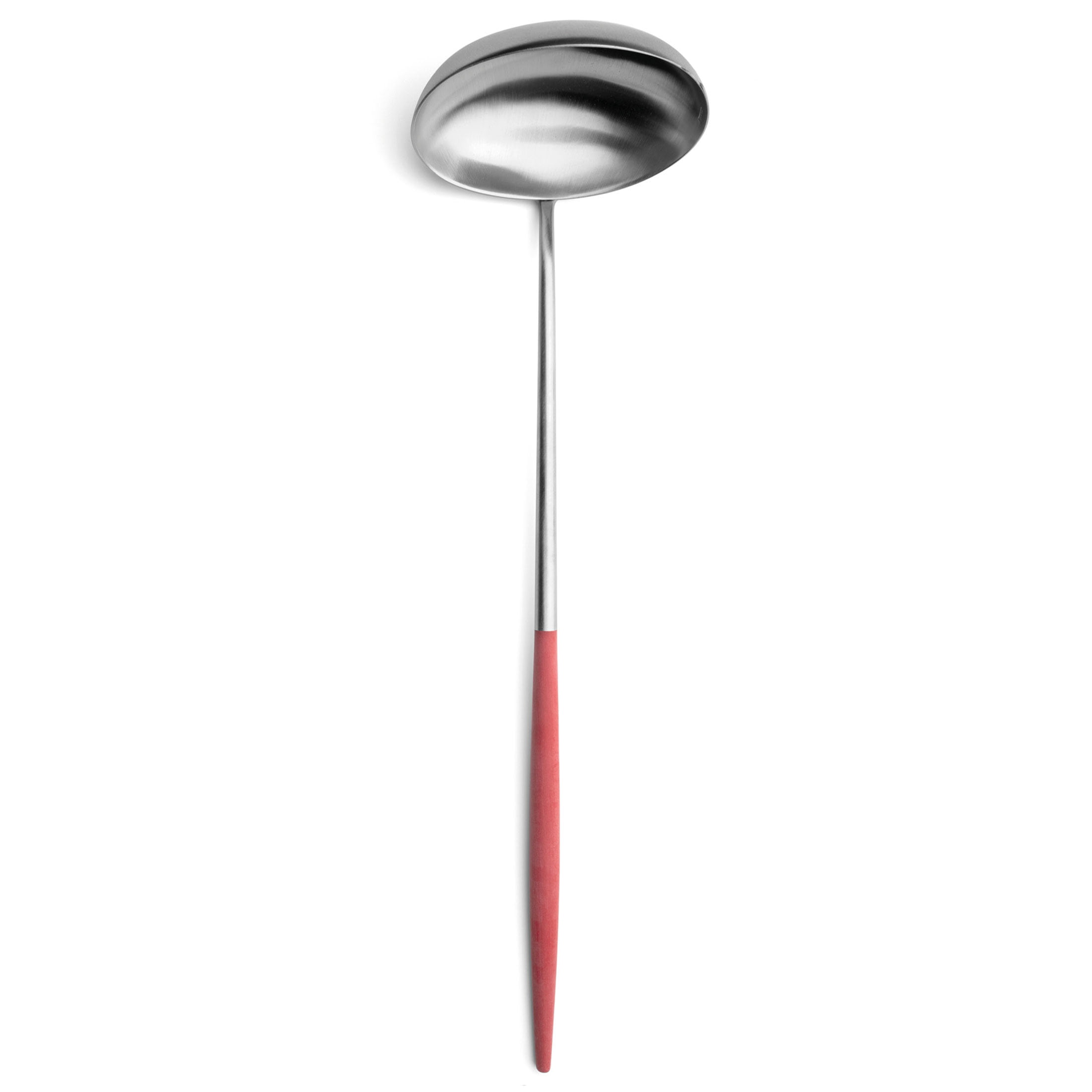 Goa - Rood/RVS - Soeplepel // Cutipol