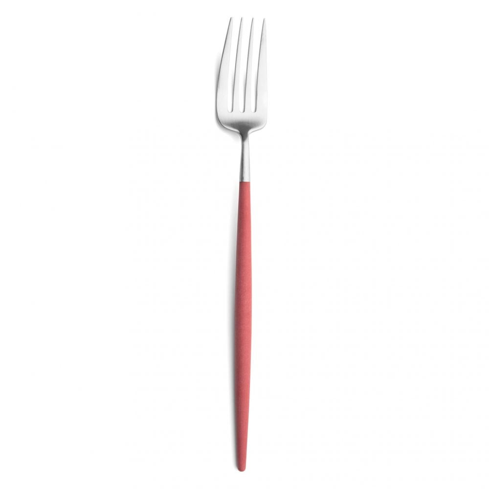 Goa - Rood/RVS - Serveervork // Cutipol