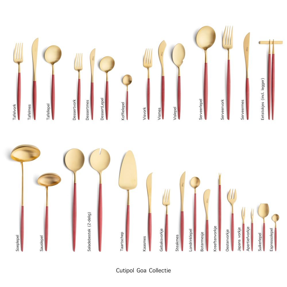 Cutipol-Goa-Red-Gold Totale Collectie TTL