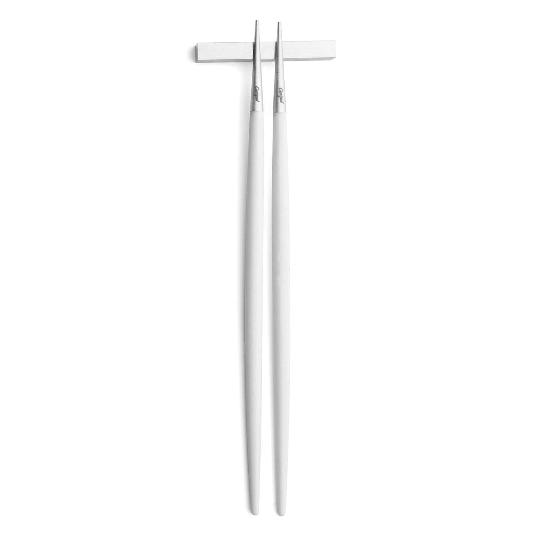 Goa - Wit/RVS - Chopsticks set // Cutipol