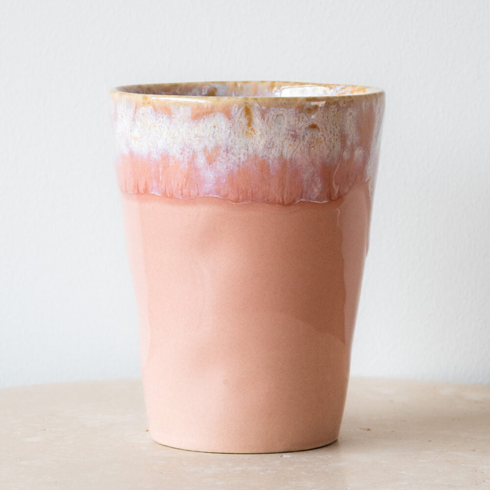 Koffiekopjes Latte mok espresso - roze // Costa Nova Table Things