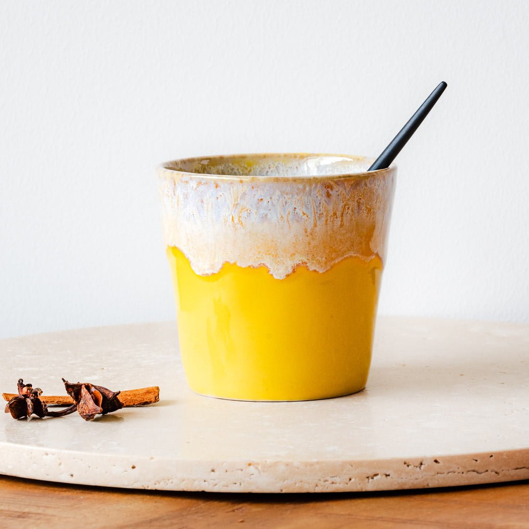 Koffiekopjes Latte mok espresso - geel // Costa Nova Table Things Koffiekopjes Latte mok espresso - geel // Costa Nova Table Things