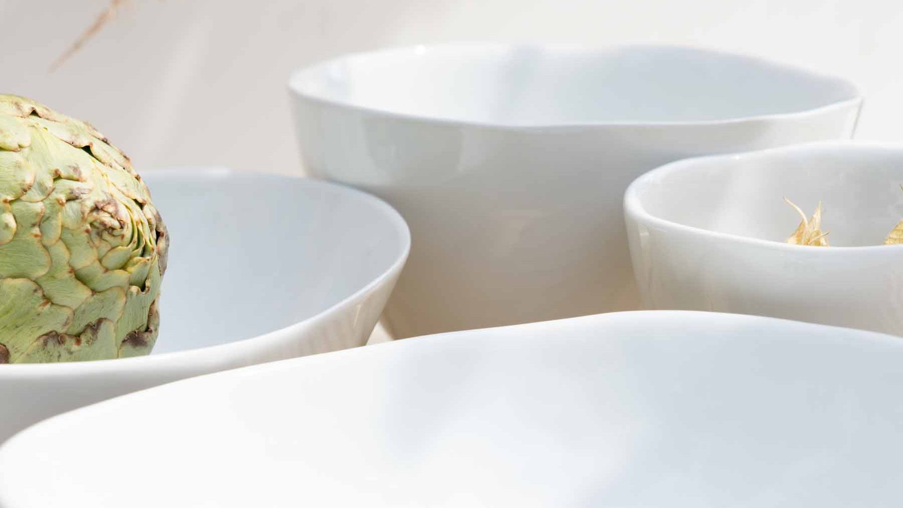 Table Things pomax serviessets porcelino white
