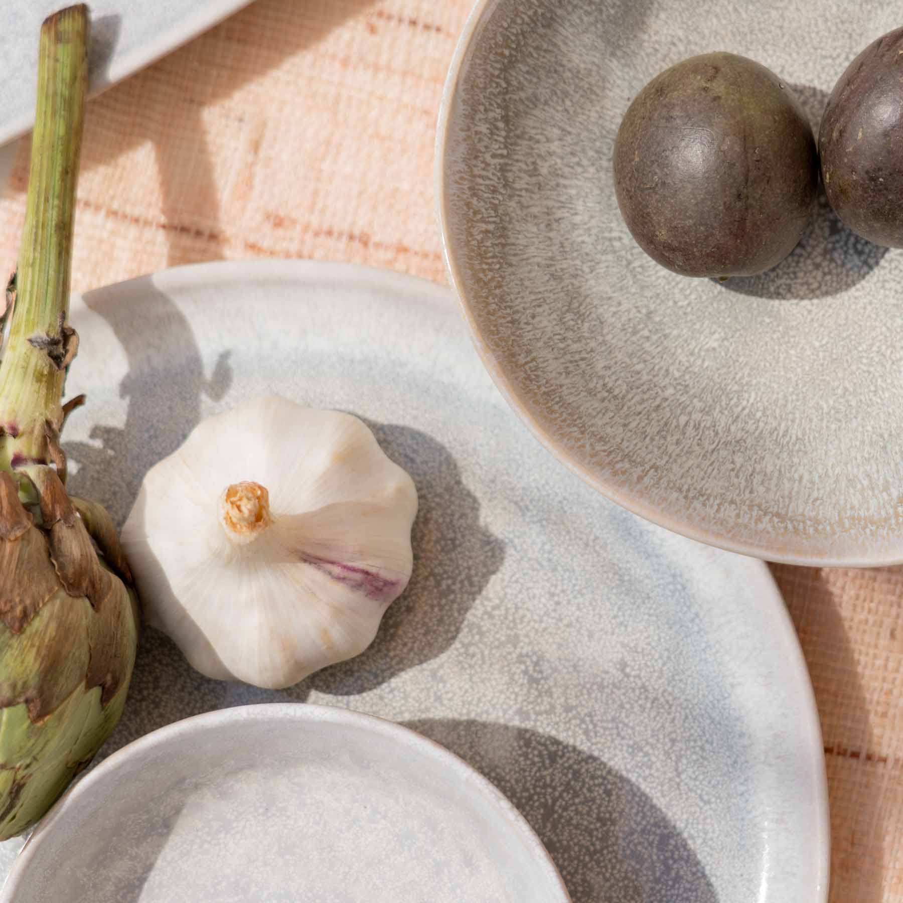 Flocon Serviesset 16-delig - Grijs // Pomax Flocon Serviesset 16-delig - Grijs // Pomax