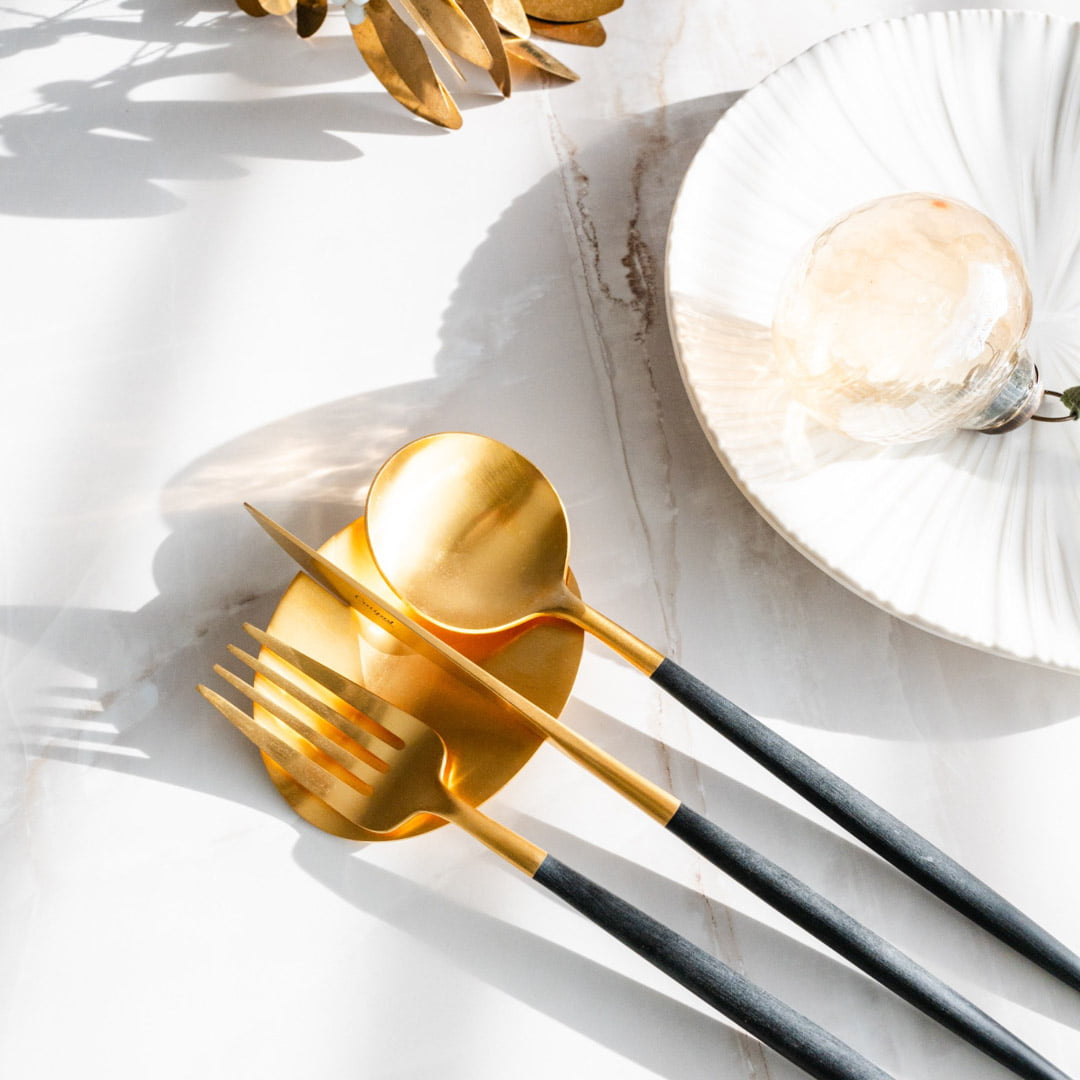 Bestekhouder - Goud // Cutipol Bestekhouder - Goud // Cutipol