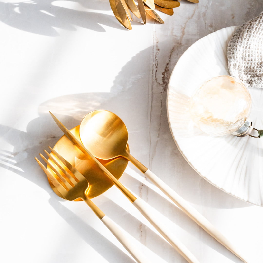Bestekhouder - Goud // Cutipol Bestekhouder - Goud // Cutipol