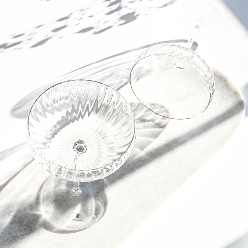 Anna von Lipa Lyon champagne coupe crystal2