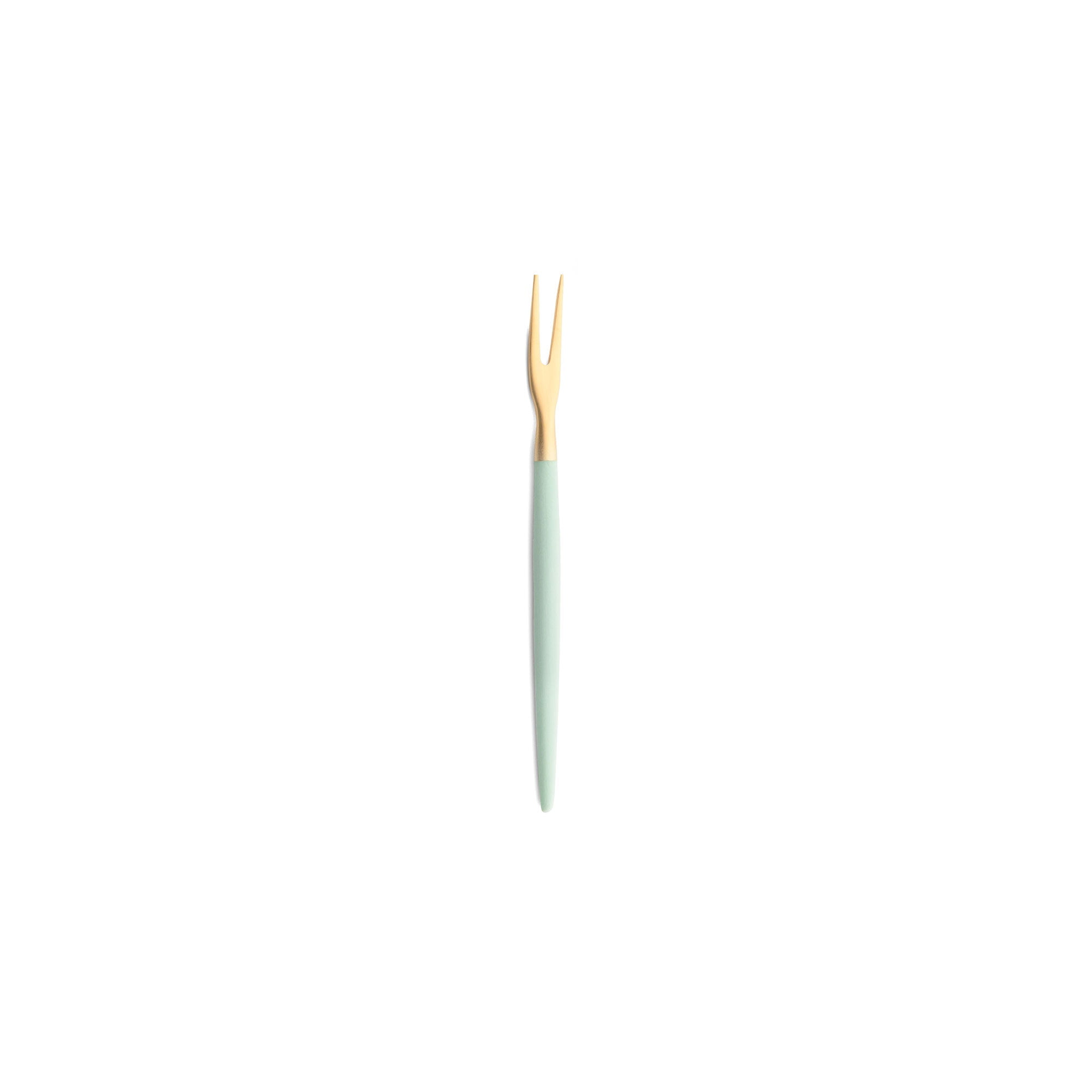 Table Things Cutipol-Goa-Celadon-Gold-09-aperitiefvorkje Slakkenvorkje-7262
