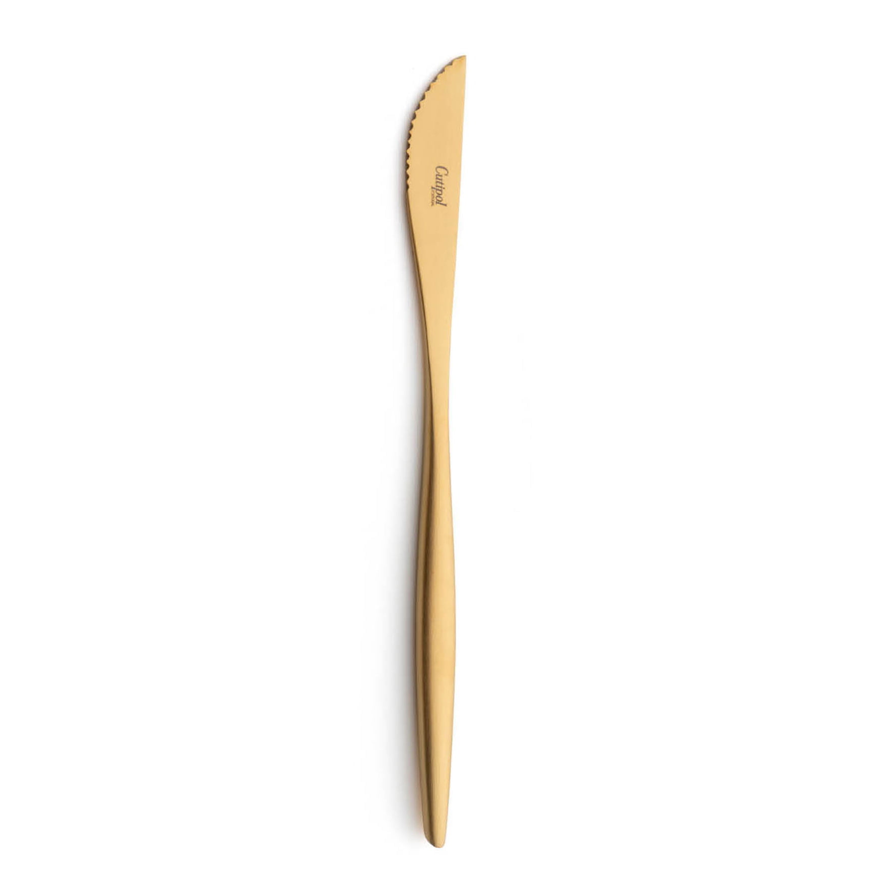 Moon - Mat Goud - Steakmes // Cutipol Cutipol-Moon-Matte-Gold-mat goud-vleesmes