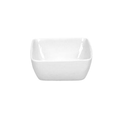 Porcelino Kom vierkant - Wit // Pomax