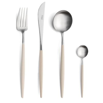 Goa - Ivoor/RVS - Bestekset 24-delig // Cutipol