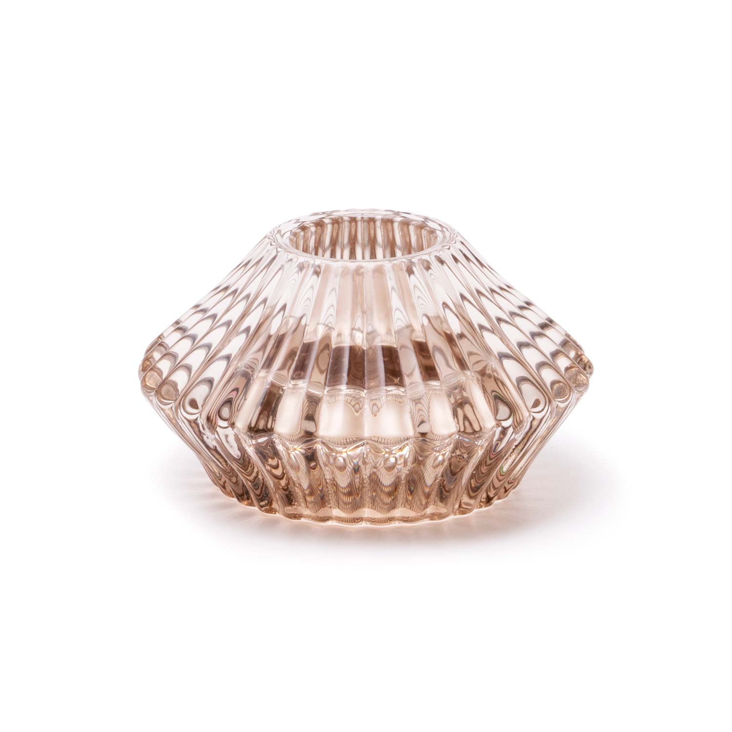 Waxinelichthouder & kandelaar Hexagon // Blush Waxinelichthouder & kandelaar Hexagon // Blush