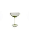 Lyon champagnecoupe - Olivegreen // Anna von Lipa (set van 2)