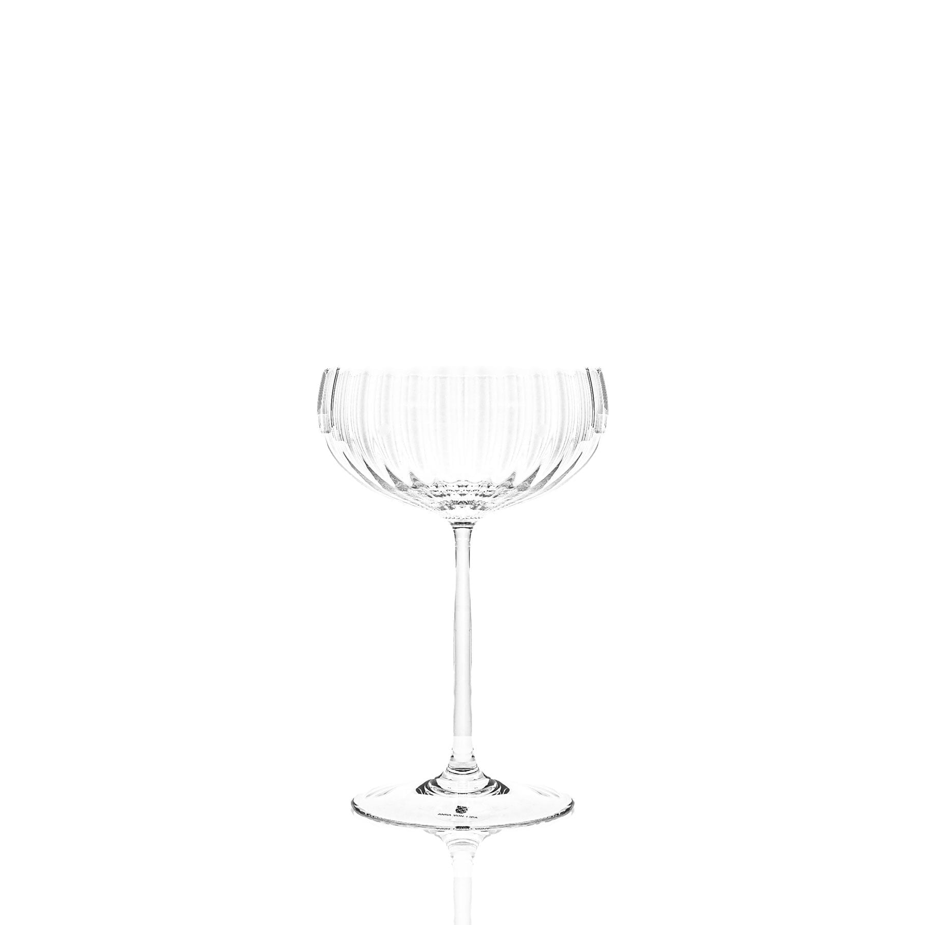 Lyon champagnecoupe - Crystal // Anna von Lipa (set van 2)