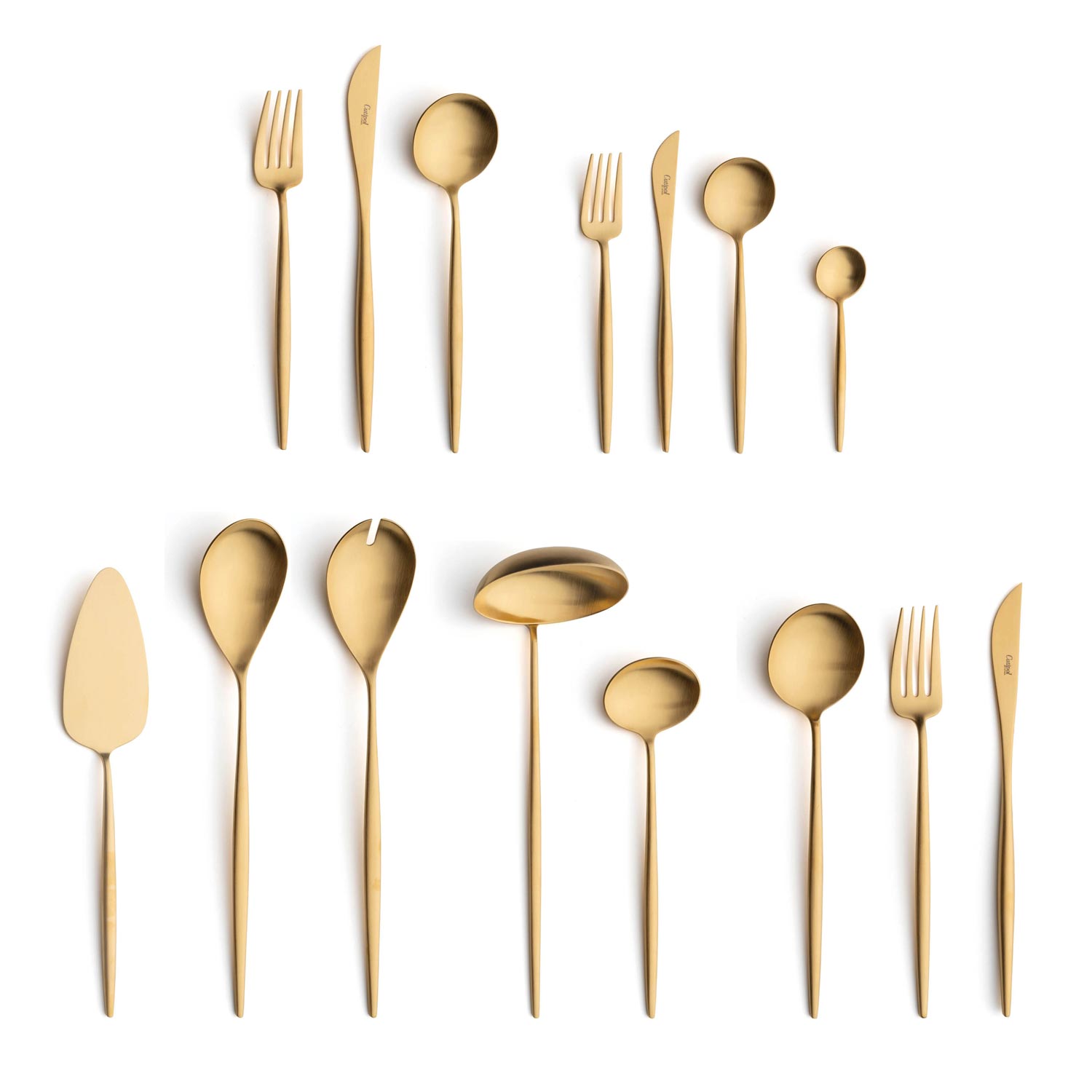 Cutipol-Moon-Matte-Gold-92-delig-Table Things