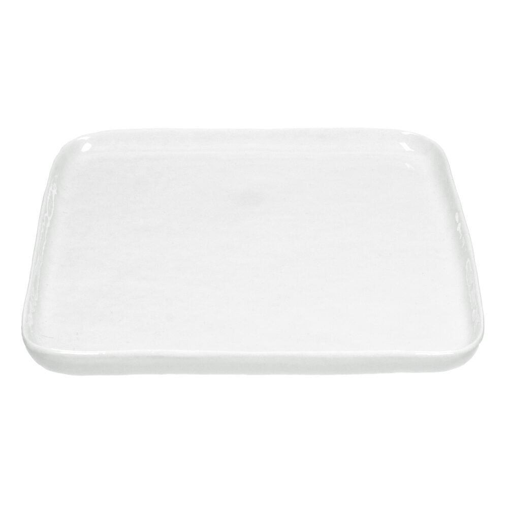 Porcelino Dinerbord vierkant - Wit // Pomax