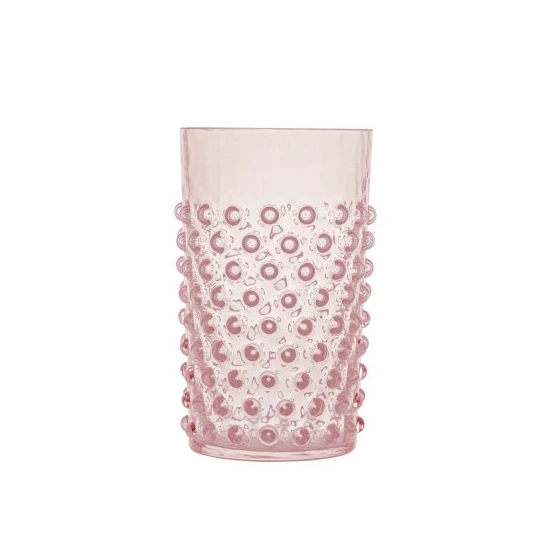 paris hobnail soft rosa glas anna von lipa table things