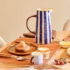 Anafi servies - Wit/Blauw // Pomax