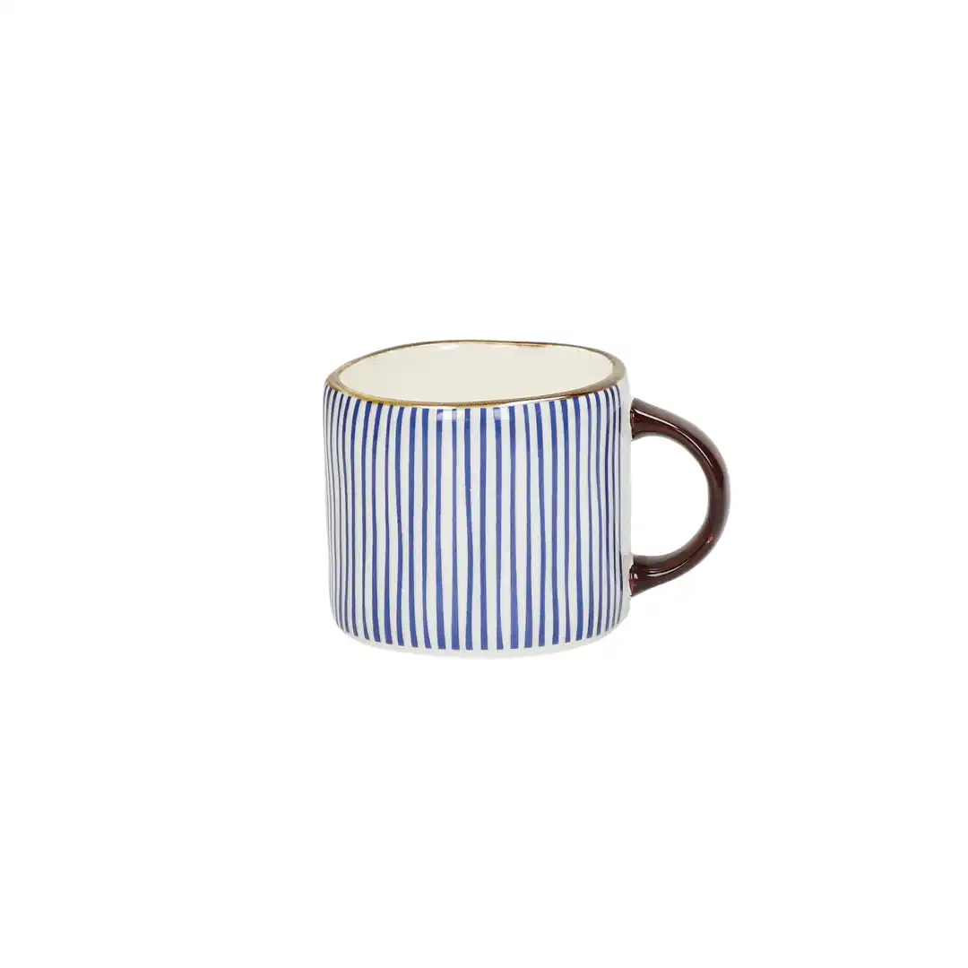 Anafi Espresso kopje - Wit/Blauw // Pomax